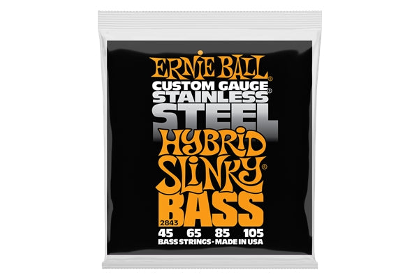 Ernie Ball 2843 Hybrid Slinky Stainless Steel 45-105