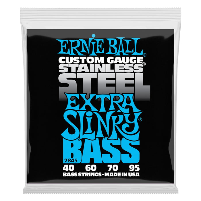 Ernie Ball 2845 Extra Slinky Stainless Steel 40-95