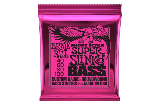 Ernie Ball 2854 Nickel Woudn Scala Corta Spuer Slinky 40-100