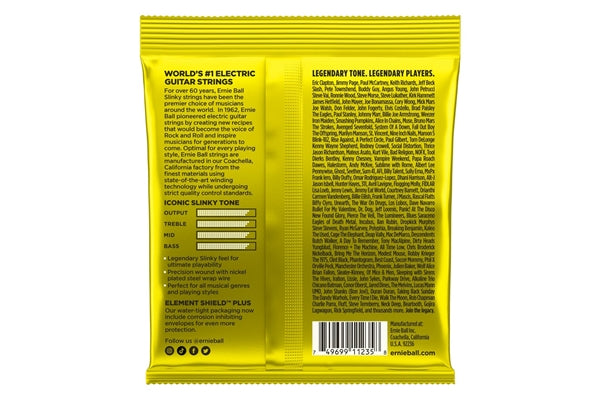 Ernie Ball 3627 Beefy Slinky Nckl Wnd 3 Pk 11 54