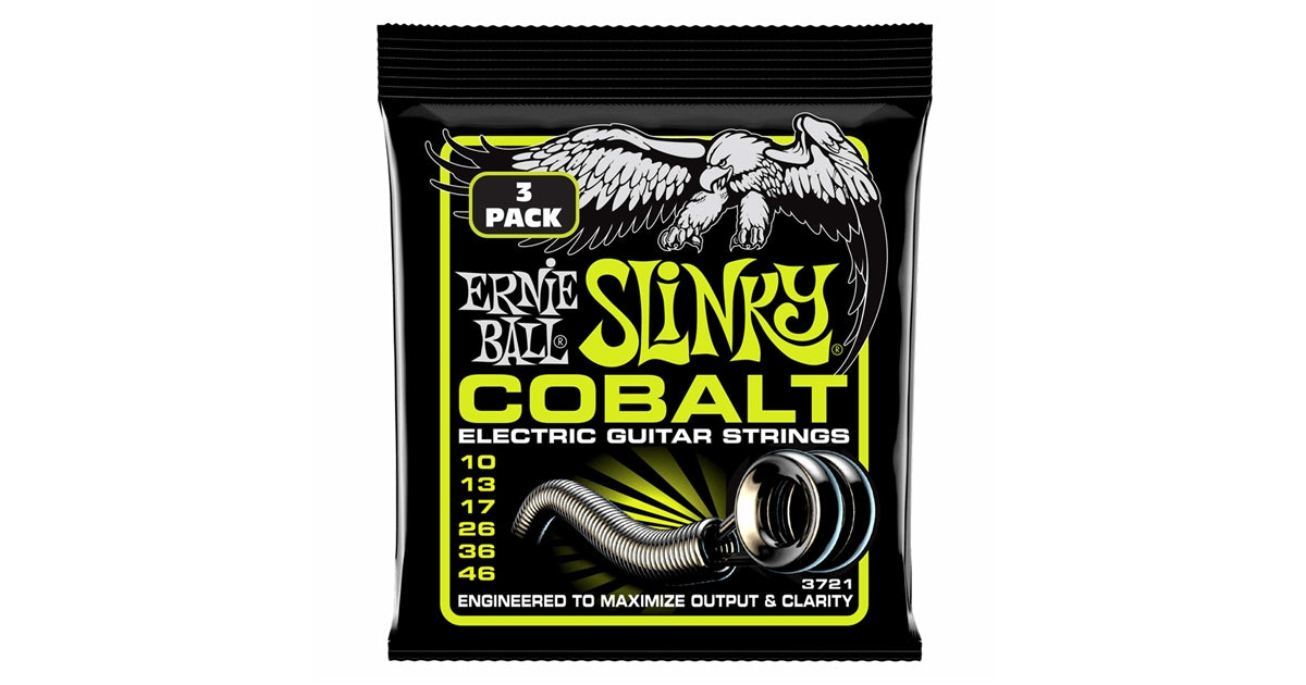 Ernie Ball 3721 Cobalt Regular Slinky 10-46