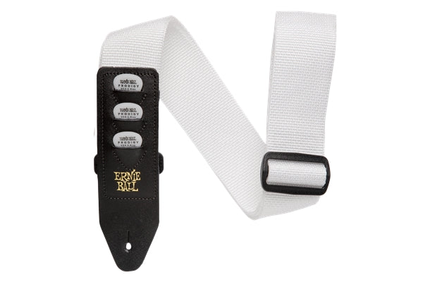 Ernie Ball 4259 Pickholder Strap White