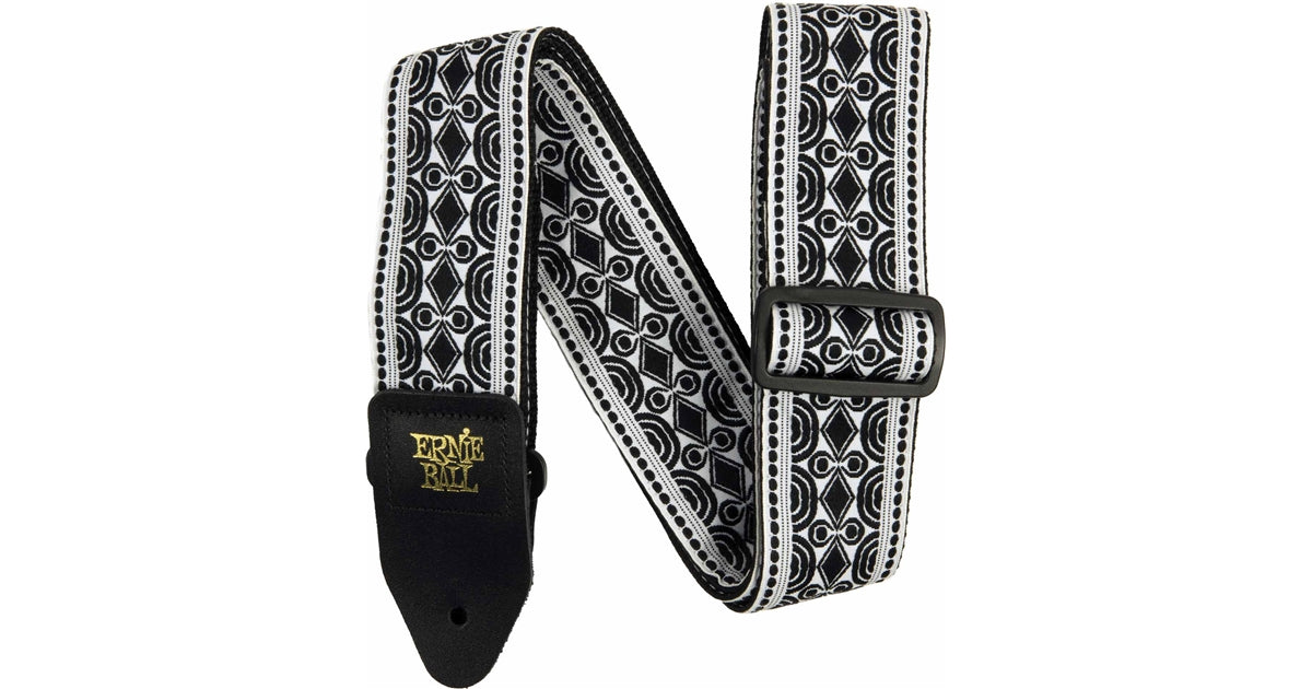 Ernie Ball 5319 Beatnik Black Jacquard Strap