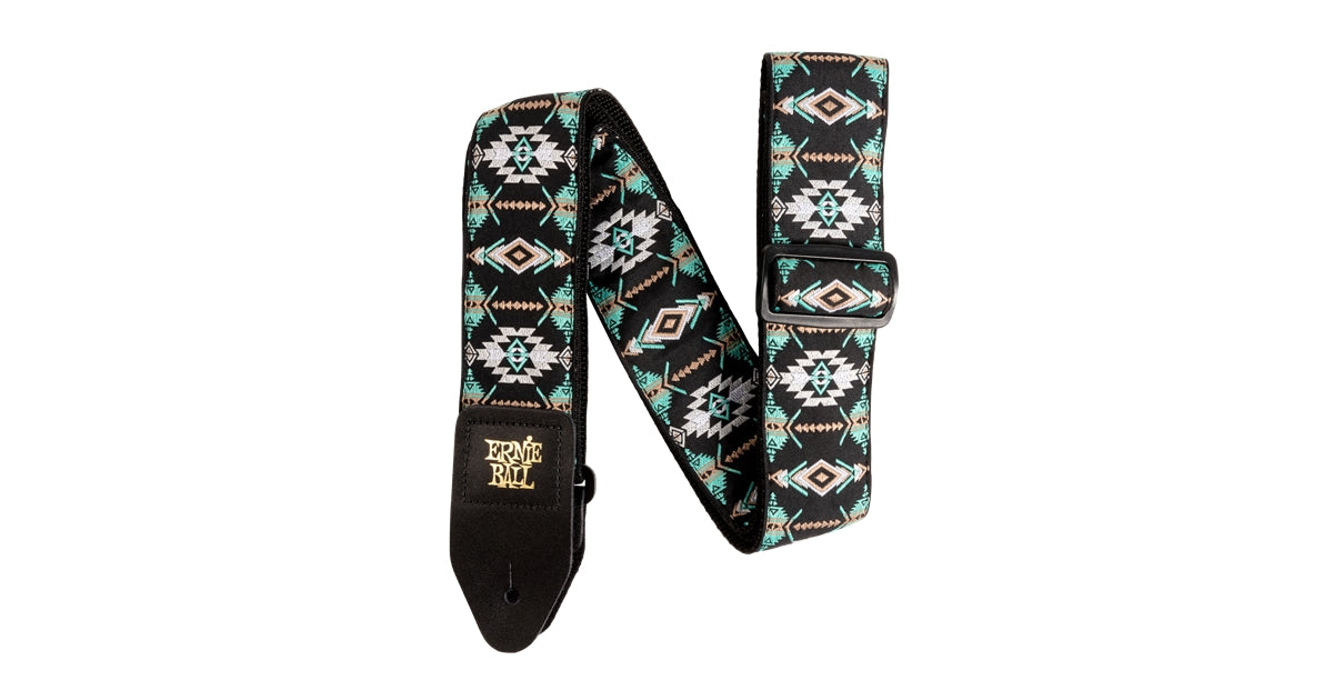 Ernie Ball 5325 Tracolla Southwestern Turquoise Jacquard Strap 2021