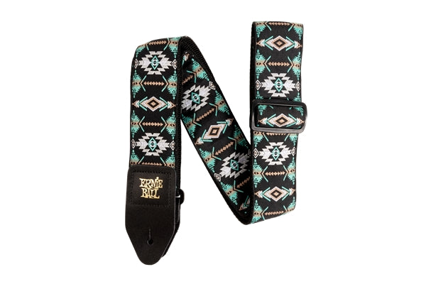 Ernie Ball 5325 Tracolla Southwestern Turquoise Jacquard Strap 2021