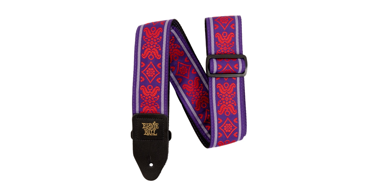 Ernie Ball 5330 Royal Flush Red Jacquard Strap