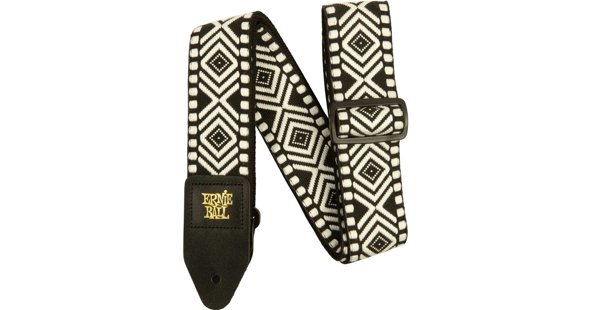 Ernie Ball 5343 White Savannah Jacquard Strap