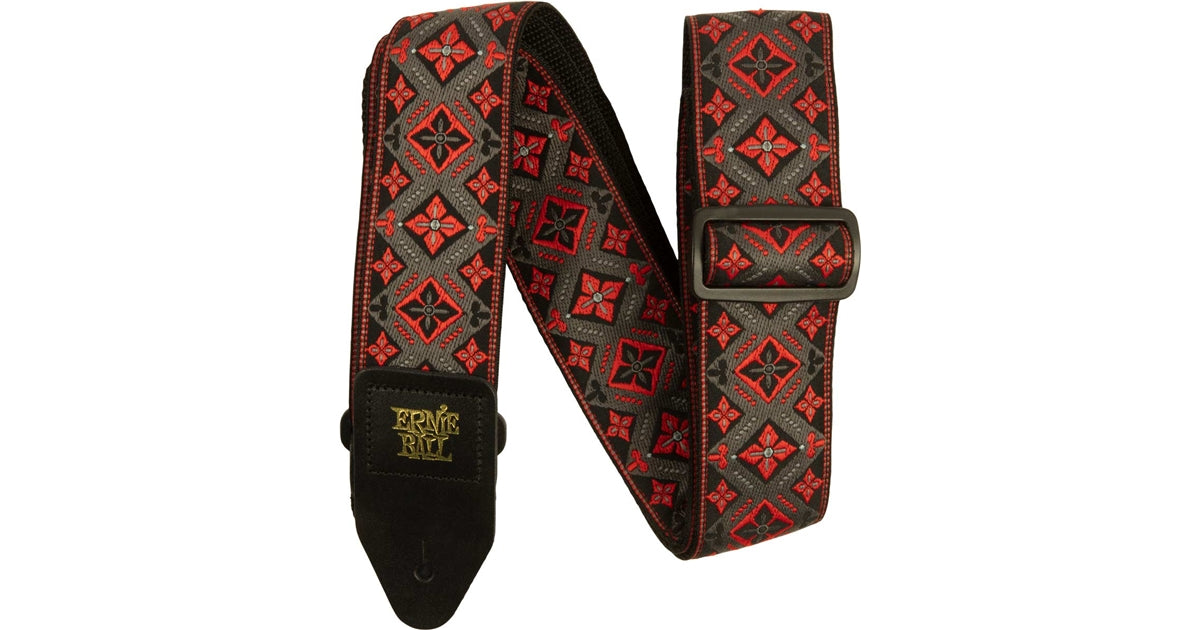 Ernie Ball 5346 Red King Jacquard Strap