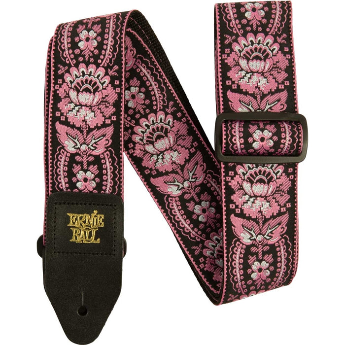 Ernie Ball 5347 Pink Orleans Jacquard Strap