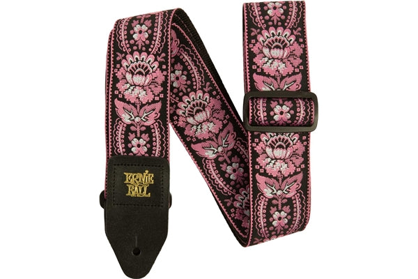 Ernie Ball 5347 Pink Orleans Jacquard Strap