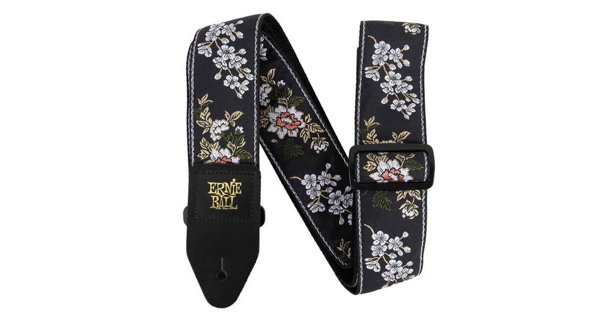 Ernie Ball 5362 Jacquard Strap White Blossom