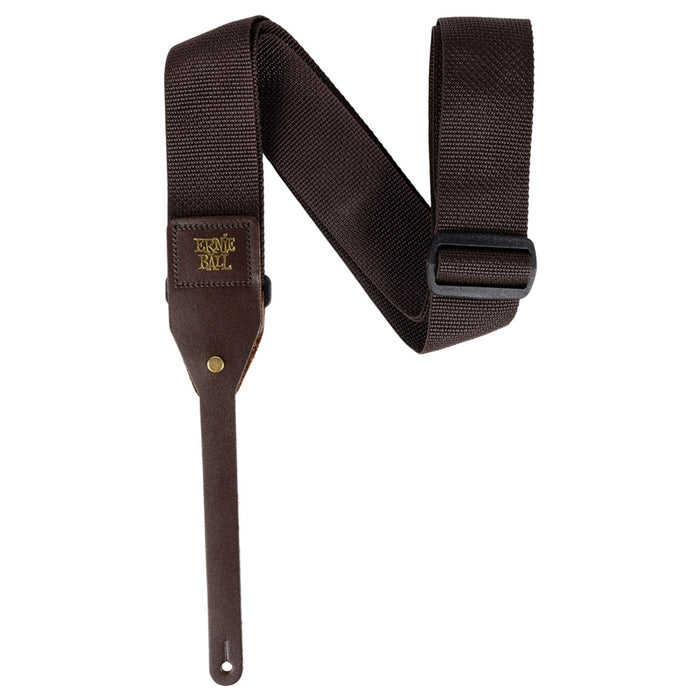 Ernie Ball 5366 Polypro Acoustic Gtr Strap Brown