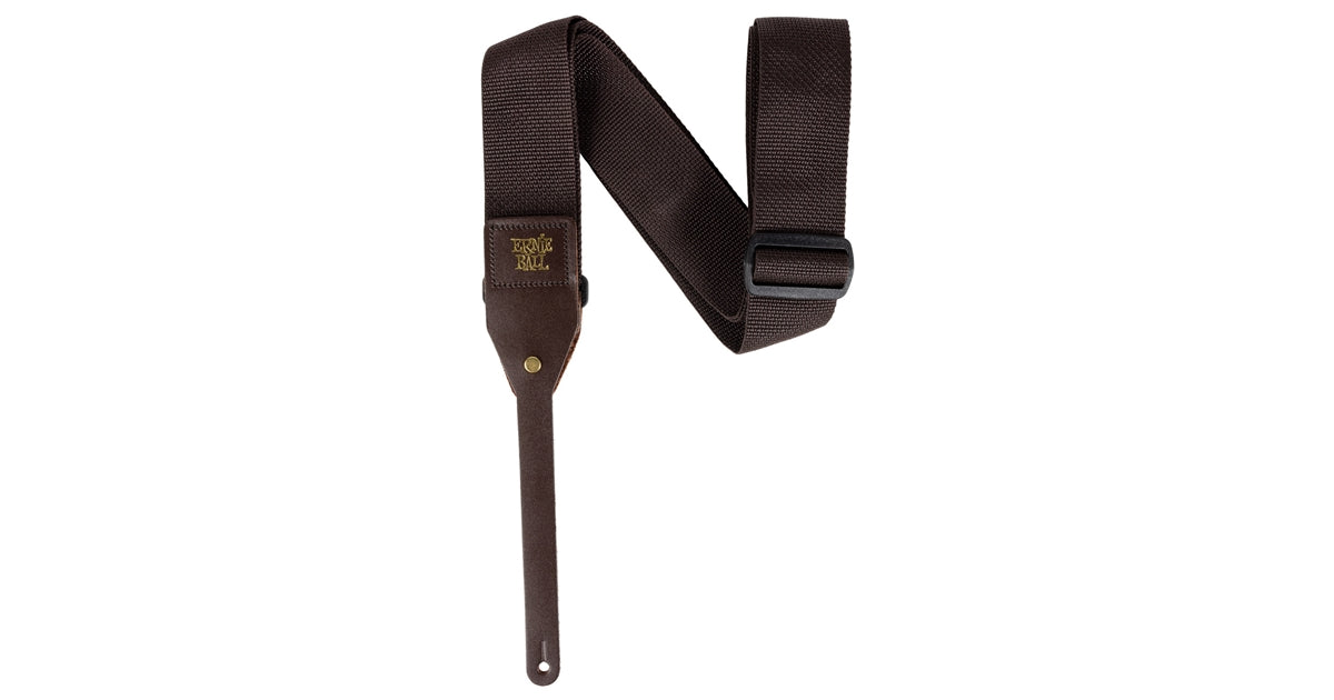 Ernie Ball 5366 Polypro Acoustic Gtr Strap Brown