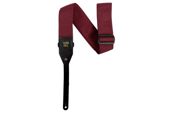 Ernie Ball 5367 Polypro Acoustic Gtr Strap Burgundy