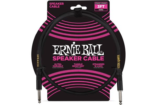 Ernie Ball 6071 Cavo Speaker Black 90 cm