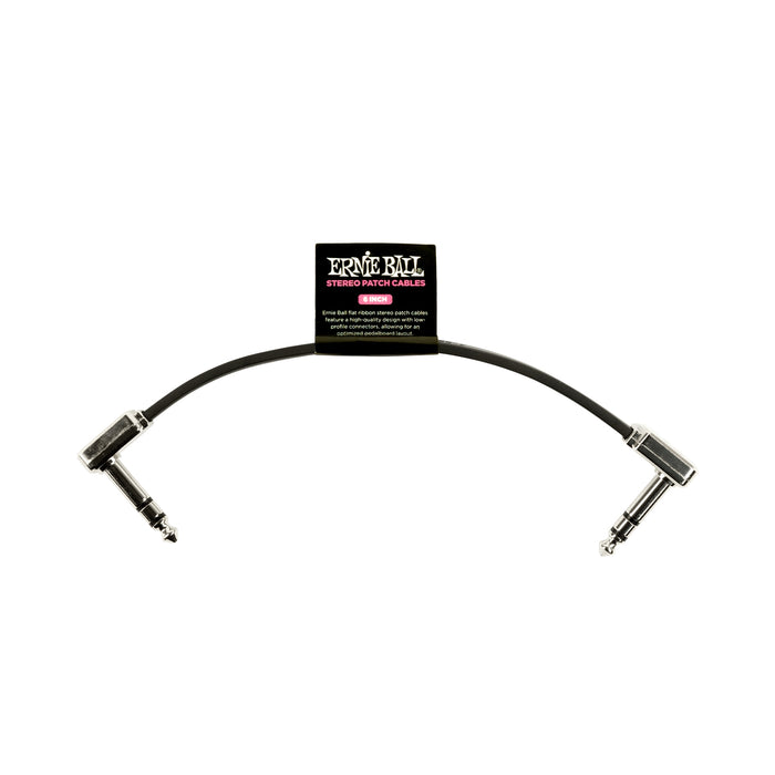 Ernie Ball 6408 Single Flat Ribbon Stereo Patch Cable 15,24cm