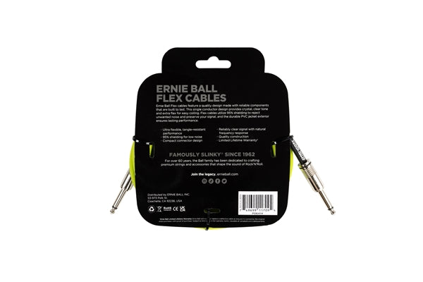 Ernie Ball 6414 Flex Cable Green 3m