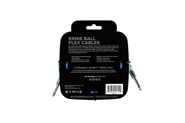 Ernie Ball 6417 Flex Cable Blue 6m