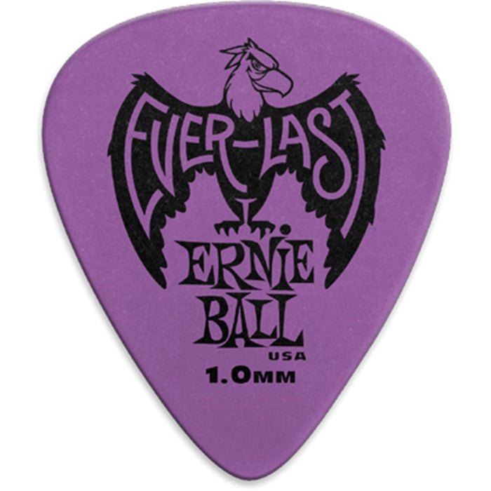 Ernie Ball 9193 Plettri Everlast Purple 1.00mm Busta da 12