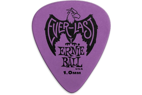 Ernie Ball 9193 Plettri Everlast Purple 1.00mm Busta da 12