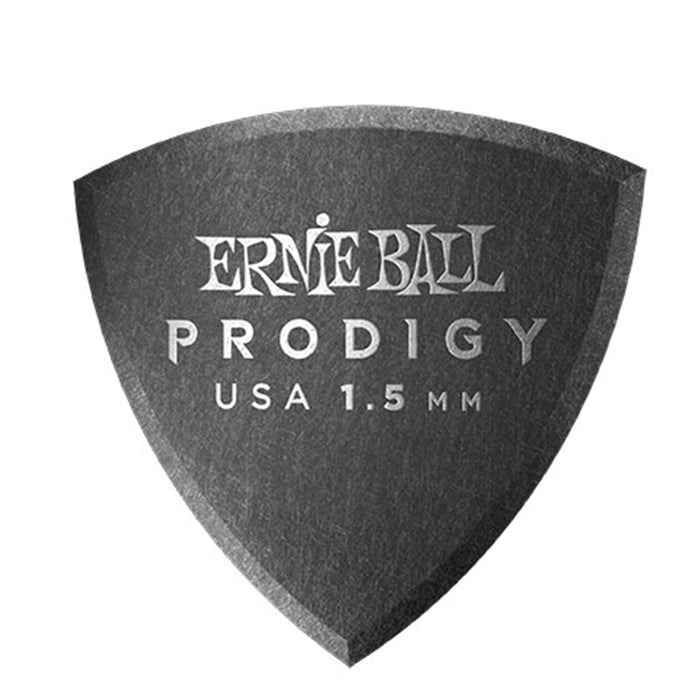 Ernie Ball 9331 Plettri Prodigy Shield Black 1,5 mm Busta 6