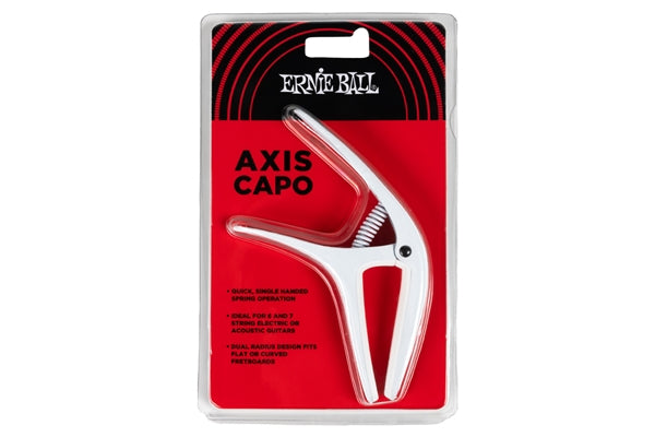 Ernie Ball 9616 Axis Dual Radius Capo White