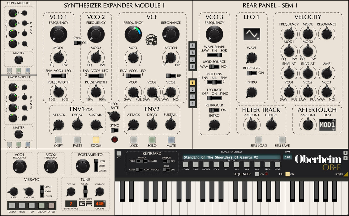 G-Force Oberheim OB-E