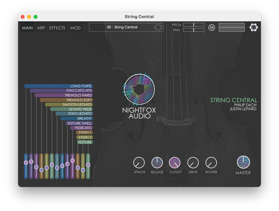 Nightfox Audio String Central