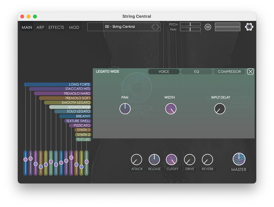 Nightfox Audio String Central