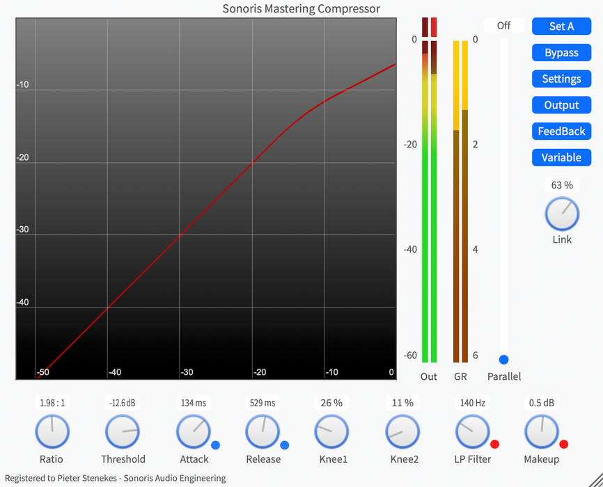 Sonoris Mastering Compressor