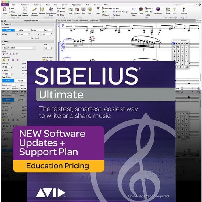 AVID Sibelius Ult New Supp Edu