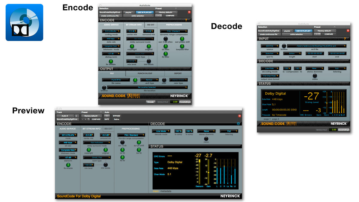 SoundCode For Dolby Digital 2 — Cherubini Store SRL