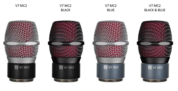 SE ELECTRONICS V7 MC2 Black & Blue (Sennheiser)