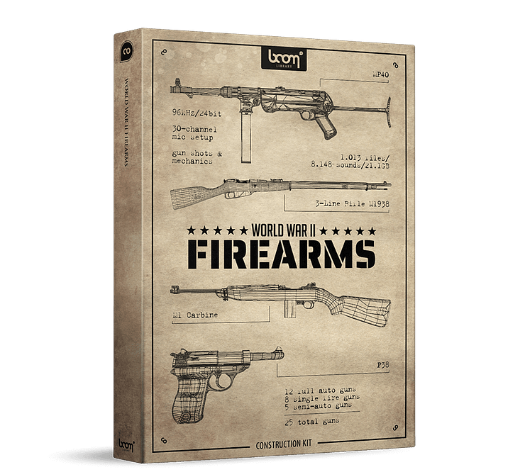 Boom Library Boom World War II Firearms CK