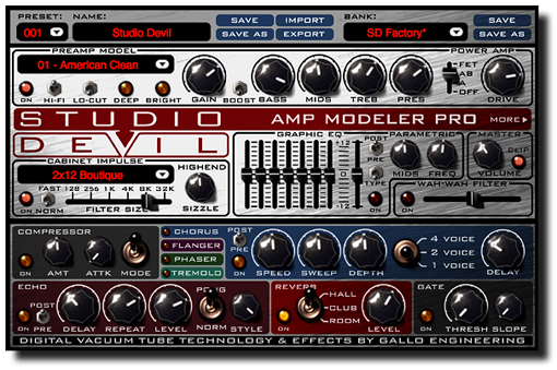 Studio Devil AMP Modeler Pro
