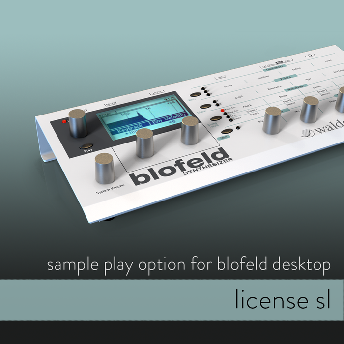 Waldorf License SL Blofeld sample