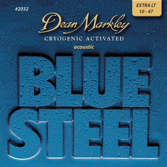 DEAN MARKLEY Corde Acustica Blue Steel Extra Light 10-48