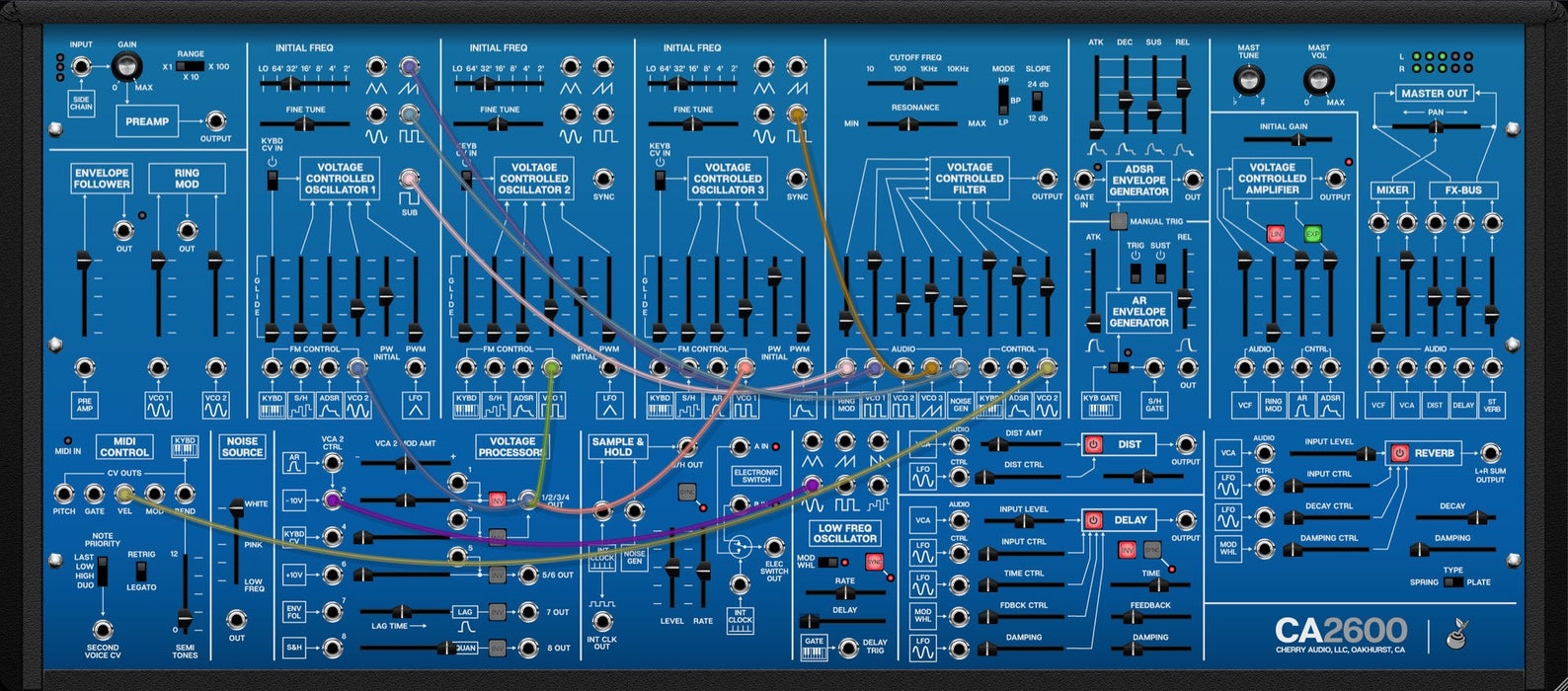 Cherry Audio CA CA2600 Synthesizer