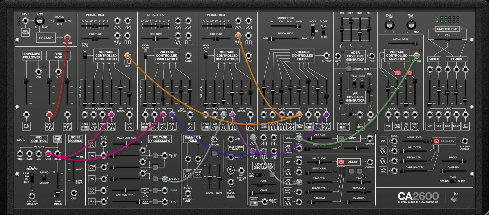 Cherry Audio CA CA2600 Synthesizer