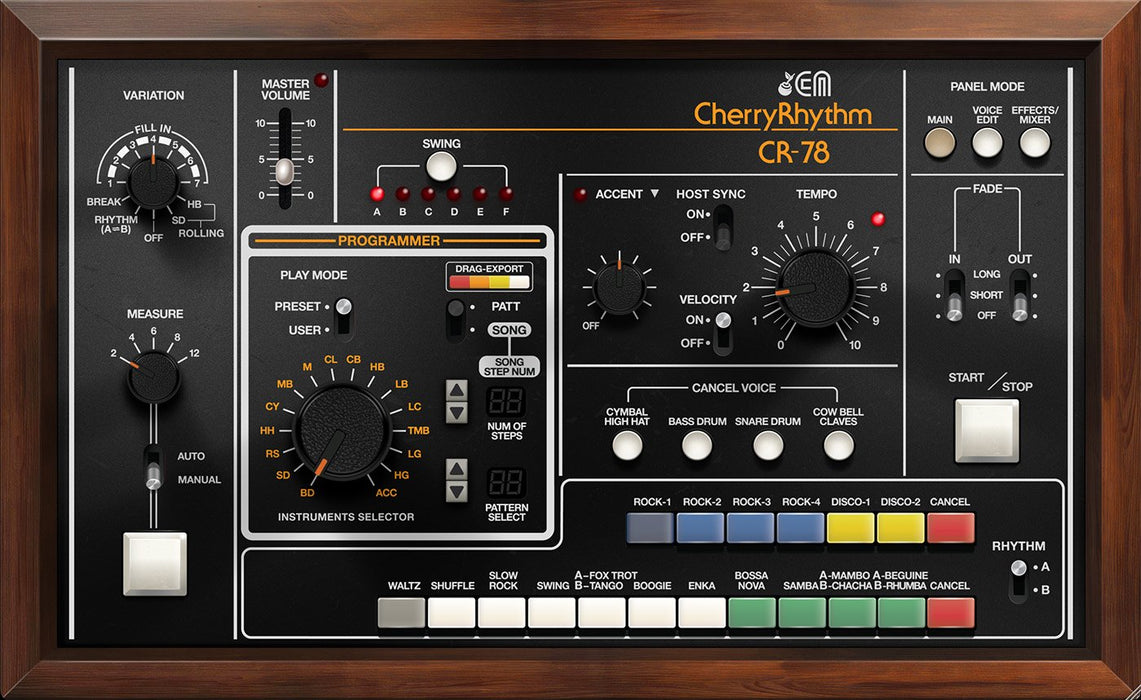 Cherry Audio CA CR-78 Drum Machine