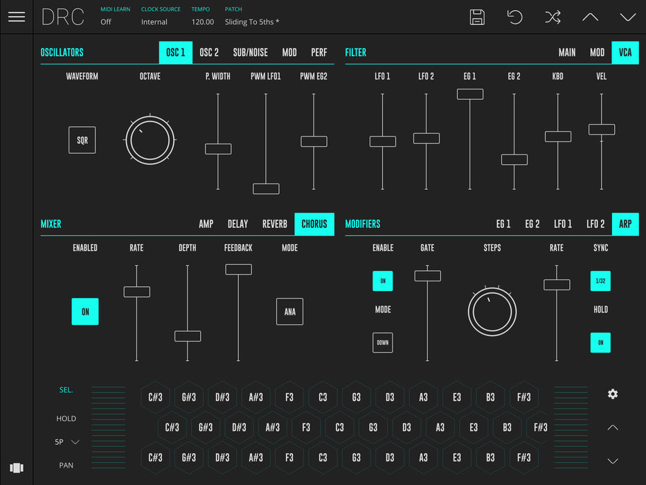 Imaginando DRC - Polyphonic Synthesizer