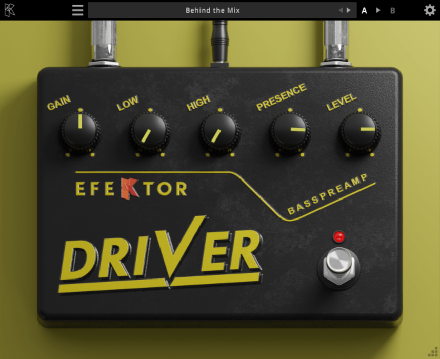 Kuassa Efektor Bass Driver Preamp