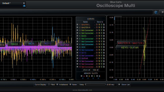 Blue Cat Audio Blue Cat OsciloscopeMulti