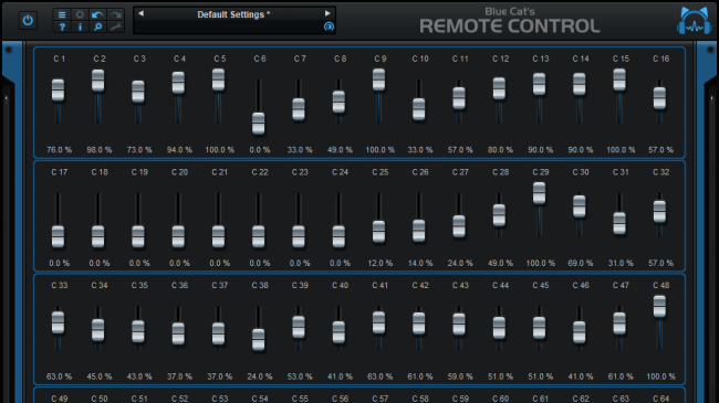 Blue Cat Audio Blue Cat Remote Control