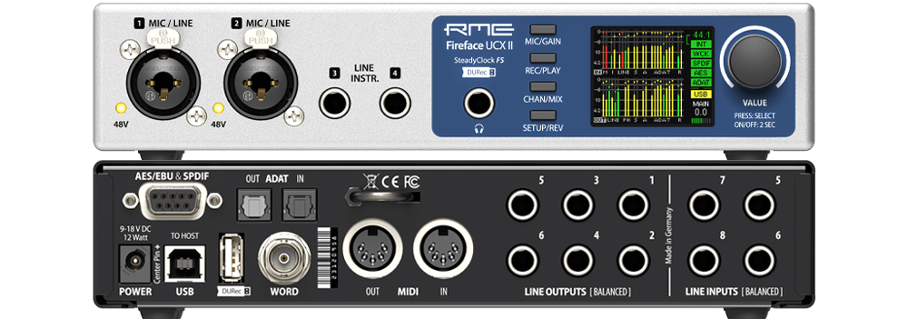 RME PRO LINE Fireface UCX II