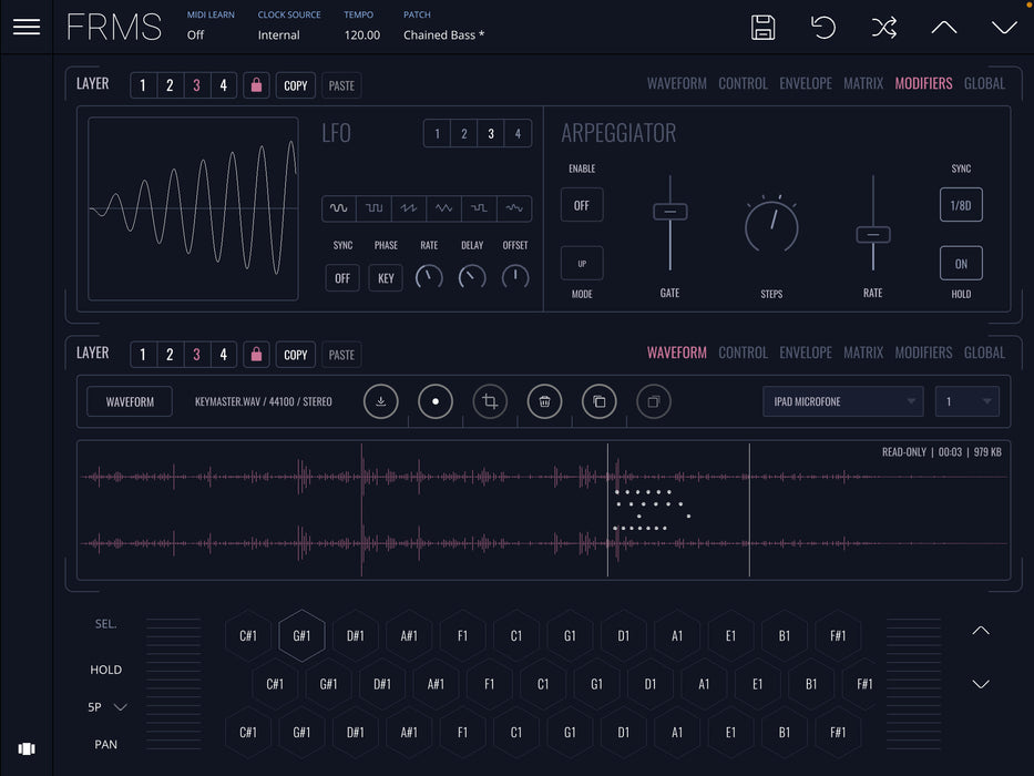 Imaginando FRMS - Granular Synthesizer