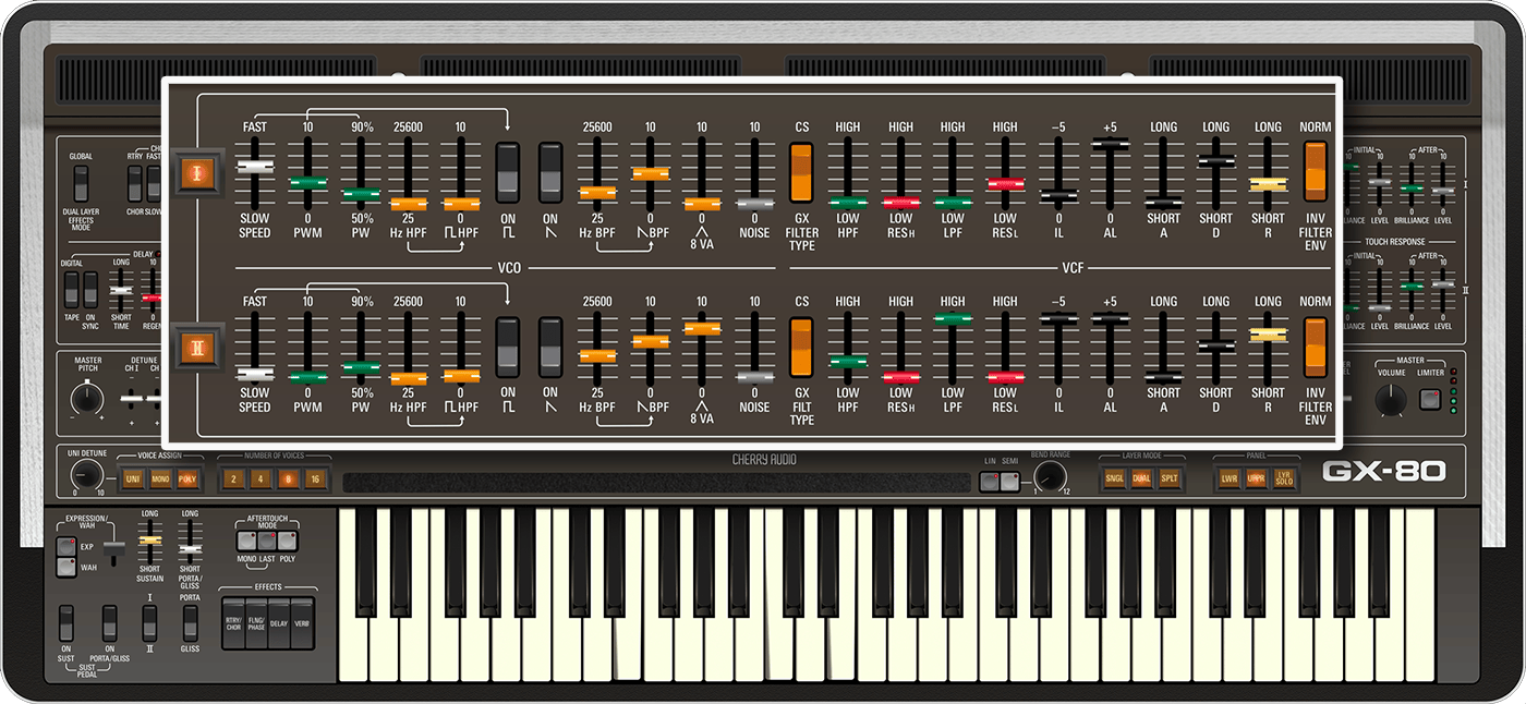 Cherry Audio CA GX-80 Synthesizer