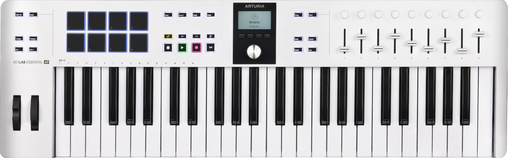ARTURIA KeyLab Essential mk3 49 Bianca — Cherubini Store SRL