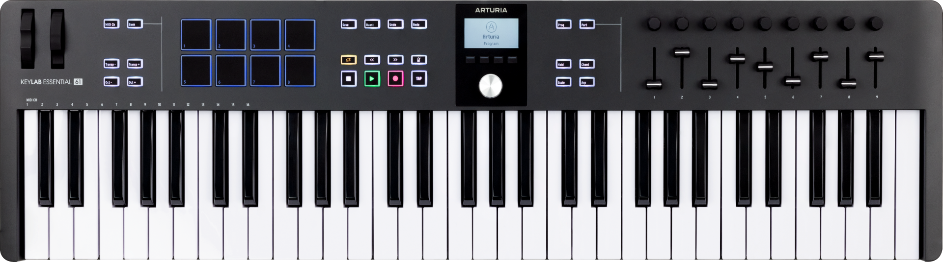 ARTURIA KeyLab Essential mk3 61 Nera