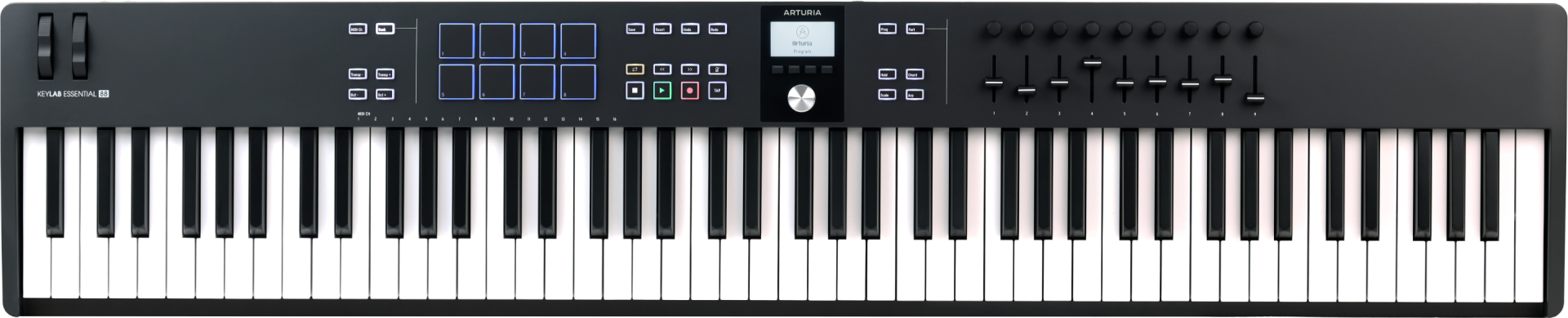 ARTURIA KeyLab Essential 88 mk3 Black